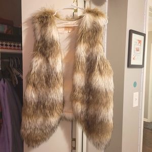 Skies are Blue Faux Fur Vest